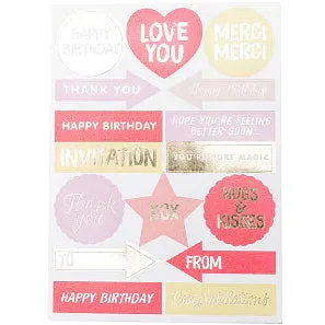 Pink Flower DIY Card