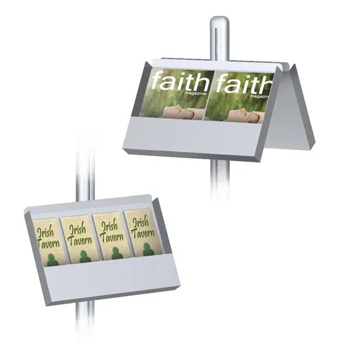POSTO-STAND™ Quick Change Slide-in Sign Holder 22x28 (DOUBLE FRAME OFFSET)
