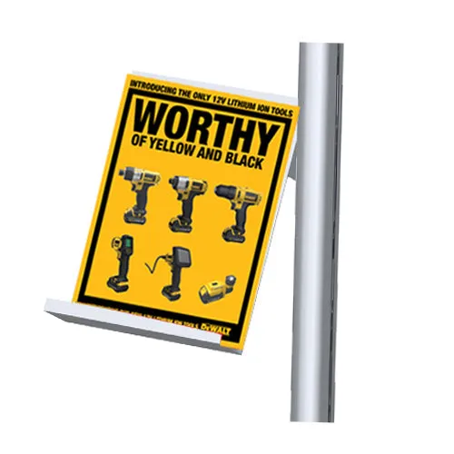 POSTO-STAND™ Quick Change Slide-in Sign Holder 24x36 (SINGLE FRAME OFFSET)