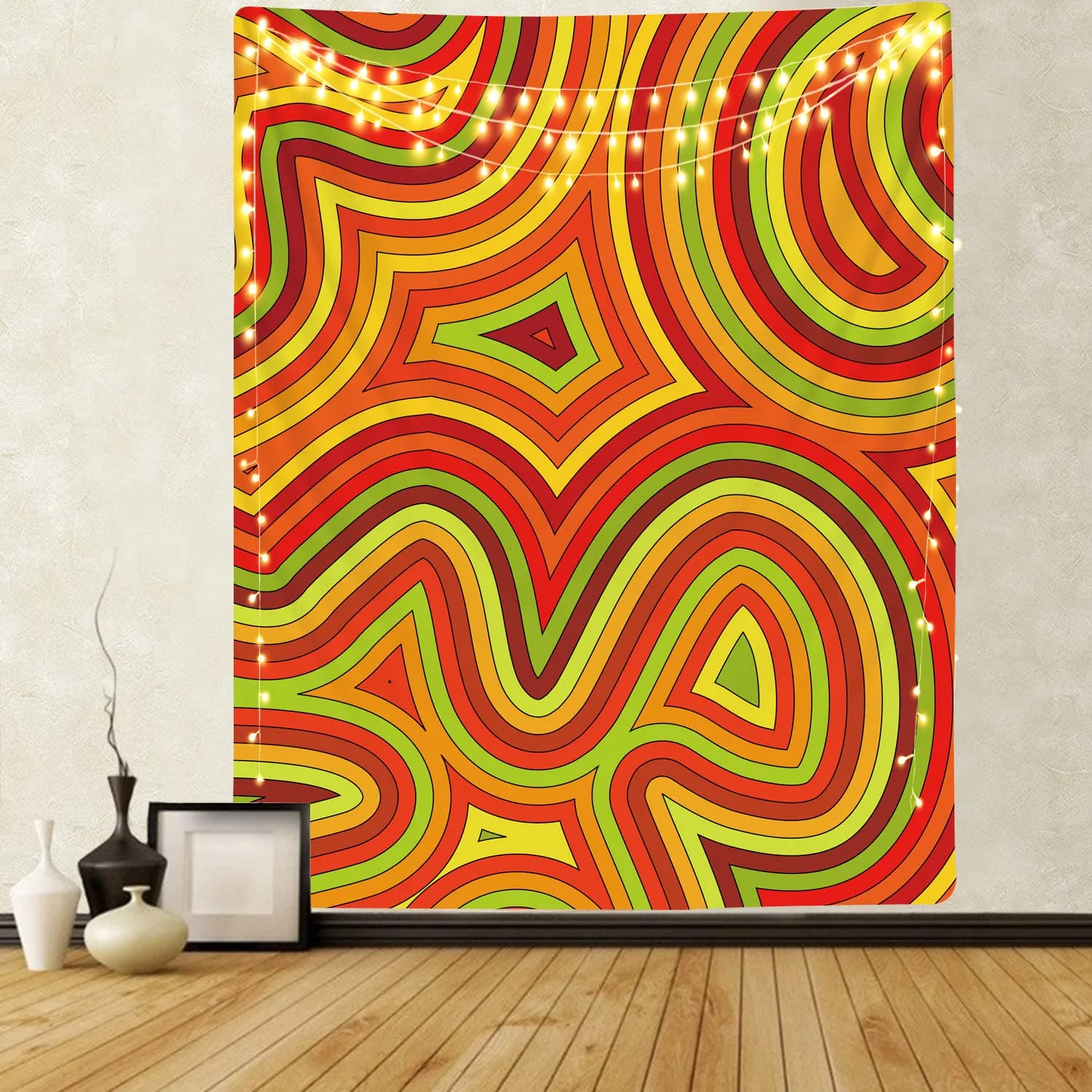 Psychedelic Tapiz dizziness Home Tapestrys stripe Wall Tapestry Decor Mandala