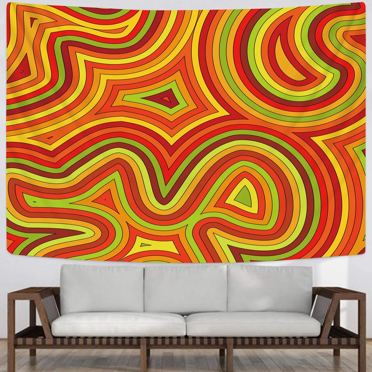 Psychedelic Tapiz dizziness Home Tapestrys stripe Wall Tapestry Decor Mandala