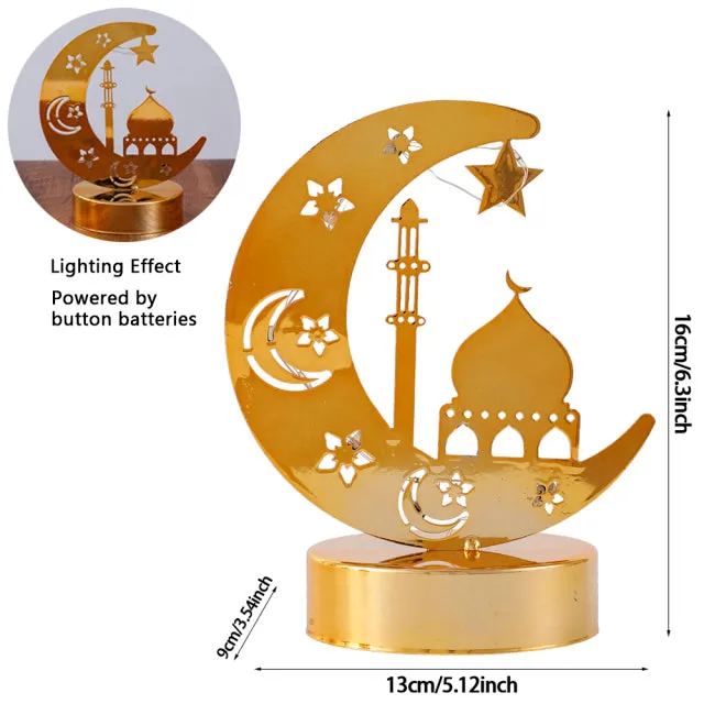 Ramadan Landle Holder Tray Lamp (Batteries Not Included)