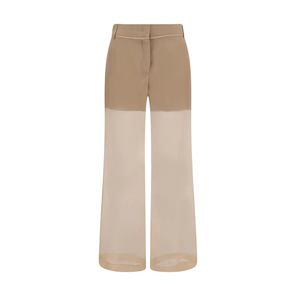 Semi-transparent Pants
