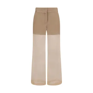 Semi-transparent Pants