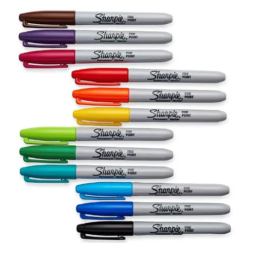 Sharpie Fine Point Permanent Marker Assorted 14 Pieces