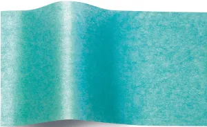 Shimmery Bright Turquoise Pearlesence tissue paper 70x50cm - 20 sheets