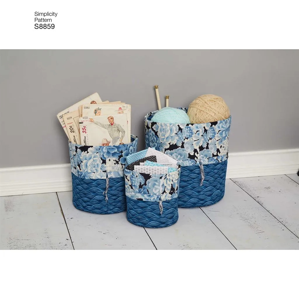 Simplicity Pattern S8859 Organizers 8859