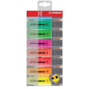 Stabilo Boss Original Highlighters Assorted (Pack of 8) 70/6