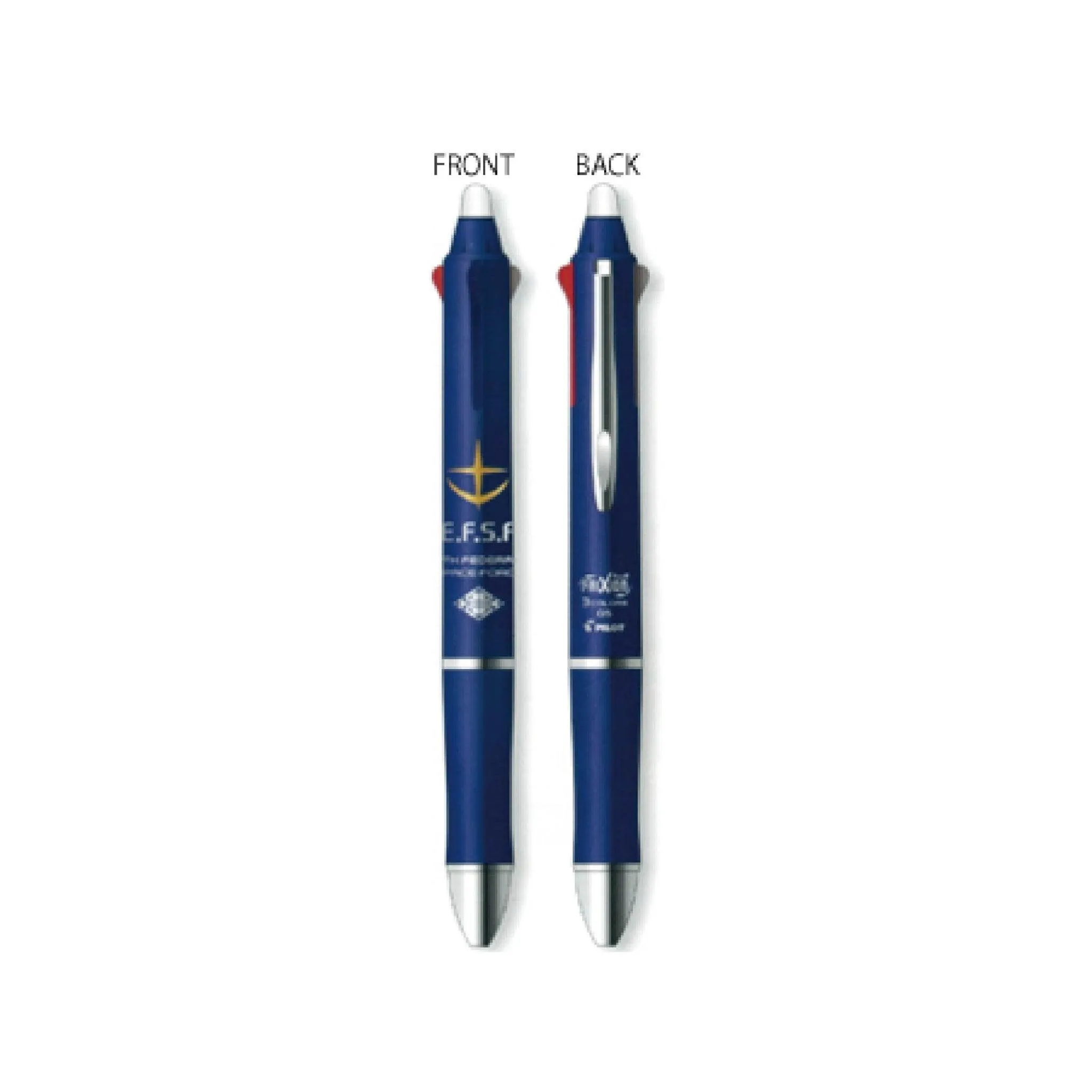Sun-Star x PILOT Gundam Series 0.5MM Tri-color Magic Erase Pen Blue Rod