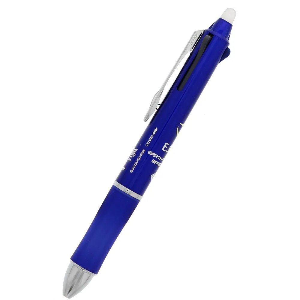 Sun-Star x PILOT Gundam Series 0.5MM Tri-color Magic Erase Pen Blue Rod