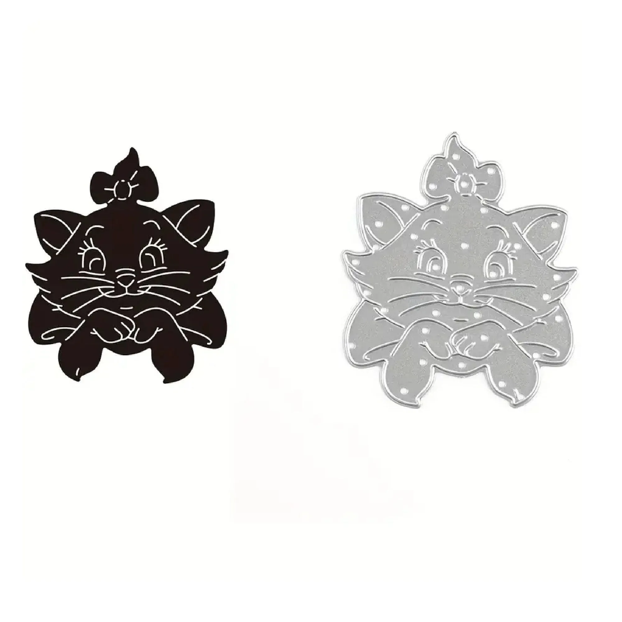 Thinking Lovely Cat Cutting Dies For DIY Scrapbooking Card Making