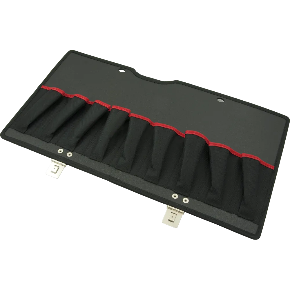 Top Lid Tool Panel For Mobile Tool Chests With 9 Pockets