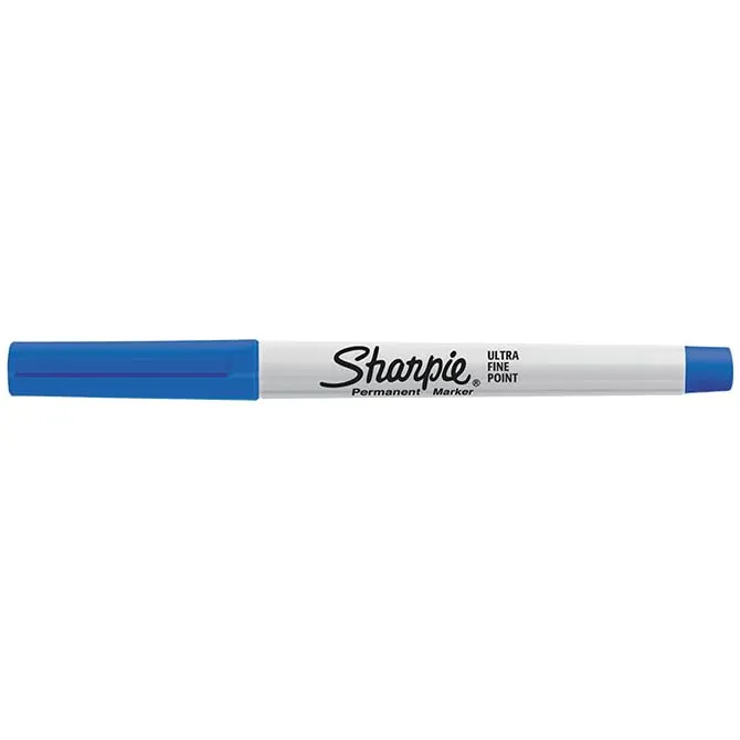Ultra Fine Point Permanent Markers - Quick-Drying, Fade-Resistant, and Waterproof Ink - Perfect for Writing, Drawing, and Labeling on Various Surfaces at Home, School, or Office