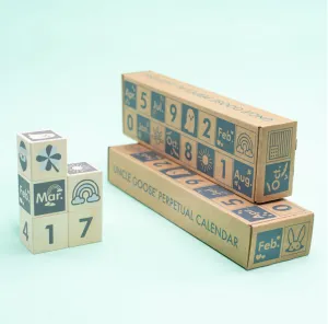 Uncle Goose® Perpetual Block Calendar
