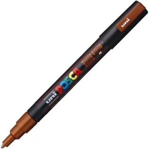 Uni Pc-3M Posca Poster Marker Fine Bullet Tip 1.3Mm Bronze