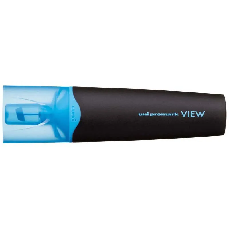 Uni Promark View 5.2mm Chisel Tip Assorted Colours Highlighter x 36's pack (USP-200)
