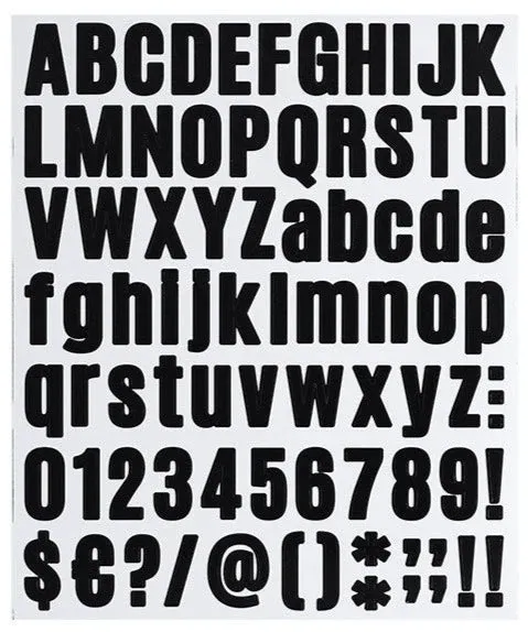 Vibrant Palette Stickers - Unleash Your Creativity with Playful Alphanumeric Accents