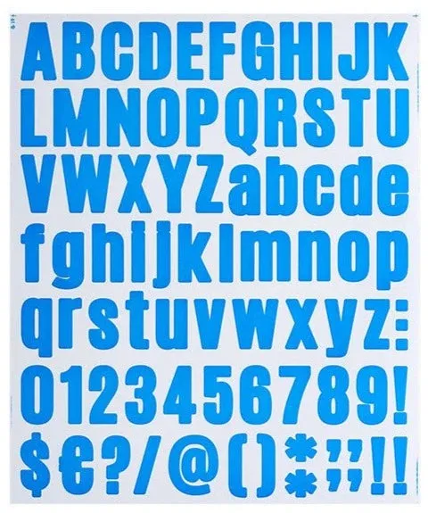 Vibrant Palette Stickers - Unleash Your Creativity with Playful Alphanumeric Accents