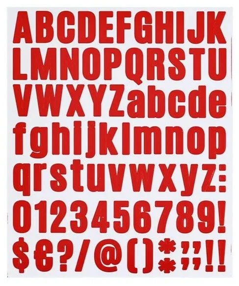 Vibrant Palette Stickers - Unleash Your Creativity with Playful Alphanumeric Accents