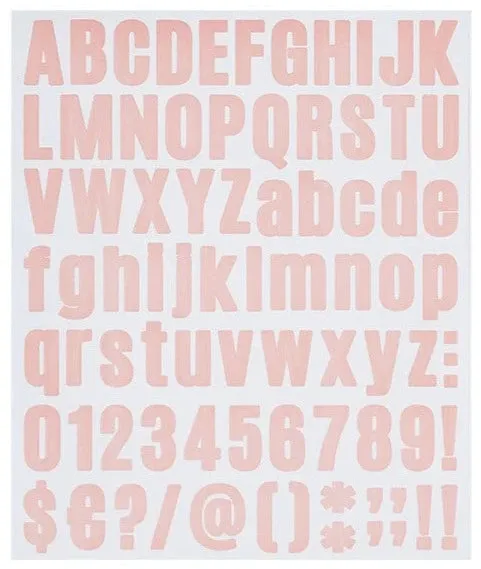 Vibrant Palette Stickers - Unleash Your Creativity with Playful Alphanumeric Accents