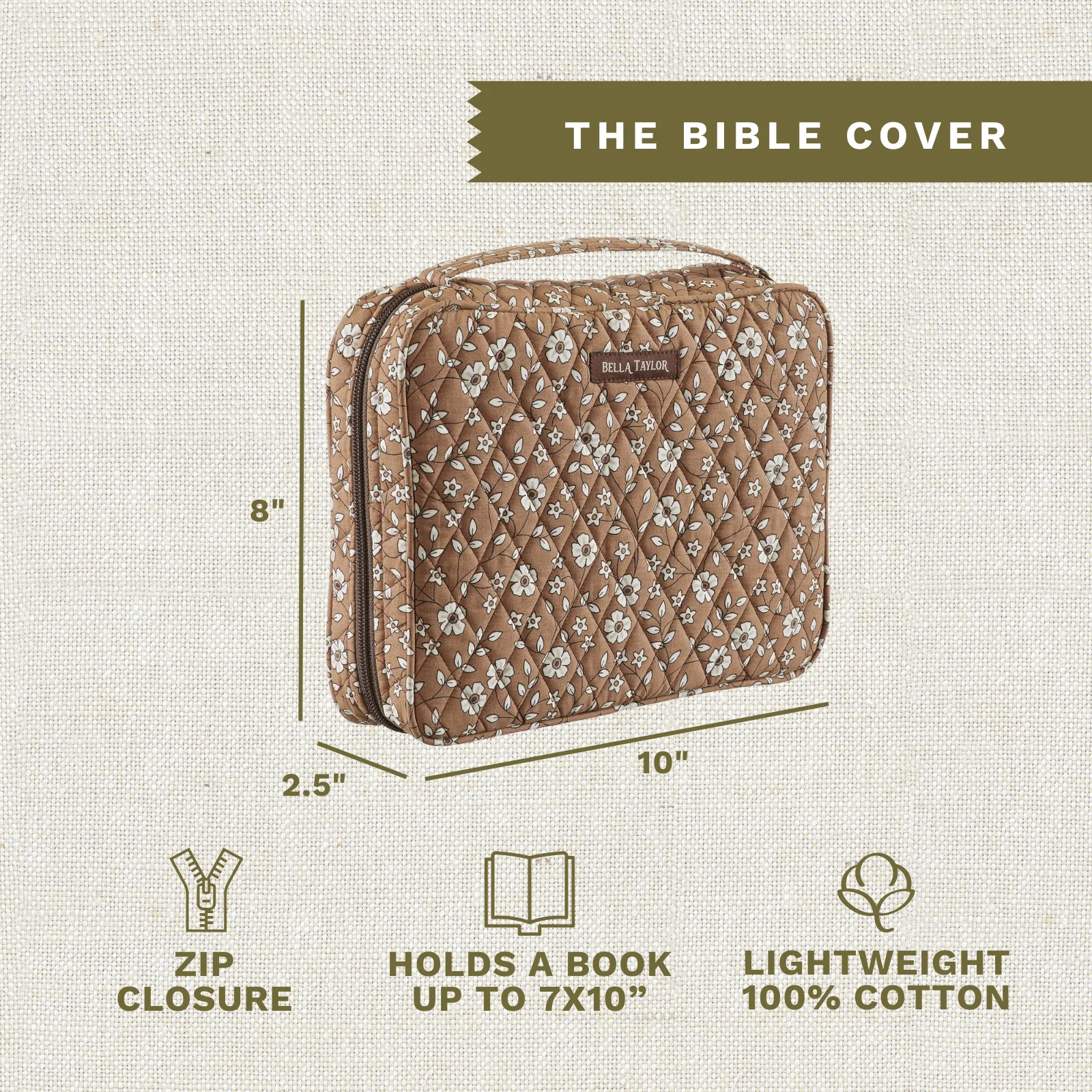Vintage Vine Brown Book Cover