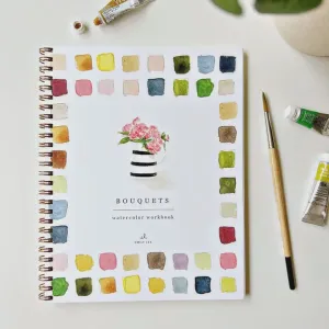 Watercolor Workbook Bouquets