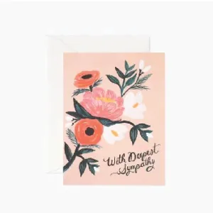 With Deepest Sympathy Card
