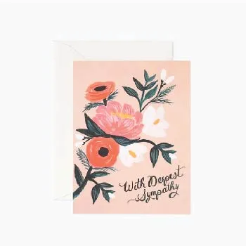 With Deepest Sympathy Card