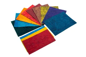 Wrinkle Handmade Paper 11"x15" size pack of 25 sheets