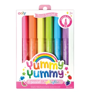 Yummy Yummy Scented Pastel Highlighters - 6 pk